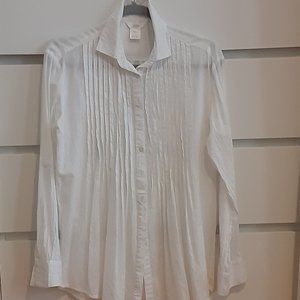 Joe Fresh White Cotton Blouse - size S
